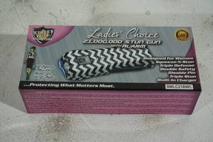 NEW Street Wise Ladies Choice 21,000,000 Stun Gun with Alarm