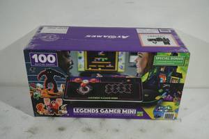 NEW At Games Legends Gamer Mini Plug and Play Arcade Game System
