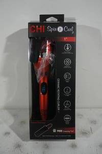 NEW CHI Air Spin N Curl 1 Ceramic Rotating Curler