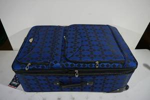 NEW American Flyer Argyle Luggage Set - 4 Piece