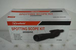NEW Firefield 20x60 Spotting Scope Kit