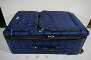 NEW American Flyer Argyle Luggage Set - 4 Piece