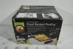 NEW Presto Dual Basket ProFry Deep Fryer