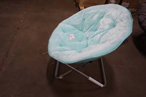 Urban Shop Faux Fur 30 Saucer Chair
