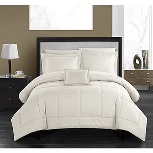 Chic Home Jordyn 8 Piece Stitched Set - Queen