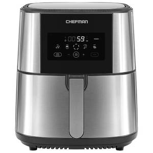 NEW Chefman 8 Liter Digital Stainless Turbofry Air Fryer