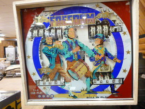 lot 4 image: Bally Freedom Pinball Machine