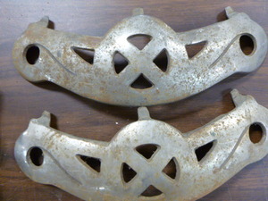 lot 14 image: Antique Pot Belly Stove Parts