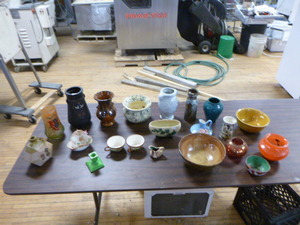 lot 32 image: Unique Vintage Pottery