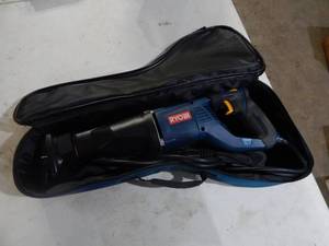 Ryobi Electric Sawzall Like New With Case