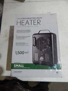 New Fan Forced Electric Space Heater
