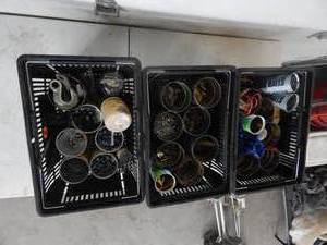 3-Baskets Of Assorted Hardware
