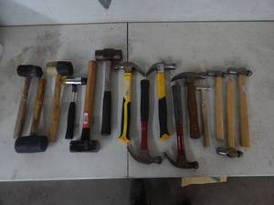 Assortment Of Hammers