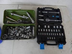 Socket Set, Sockets & Assorted Ratchets