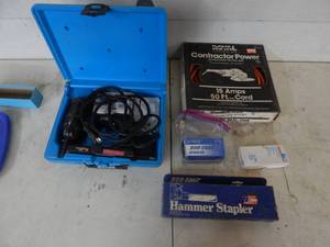 Electric Stapler, Hammer Stapler, Staples & Extension Cord