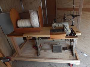 Chain Stitch Single Needle Industrial Sewing Machine (Union Special Model 56300)