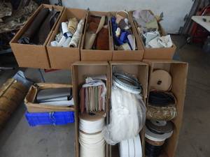 Large Lot Of Upholstery Supplies