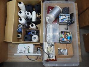Assortment Of Thread, Needles & Sewing Supplies