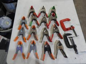 Assortment Of Clamps