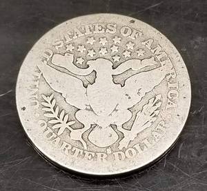 1900-S US BARBER QUARTER