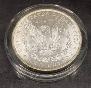 1883-O MORGAN SILVER DOLLAR BU MS64 IN AIRTITE