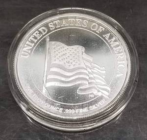 1 TROY OZ .999 FINE SILVER 2017 I WANT YOU IN AIRTITE