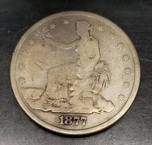 1877 US TRADE DOLLAR