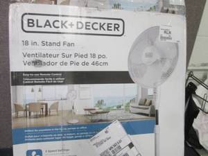 BLACKDECKER 18 Pedestal Fan with ...
