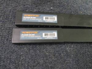2 Sets of 3 PowerTec Planer Blades...