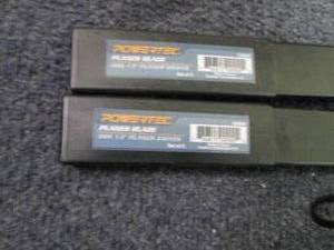 2 Sets of 3 PowerTec Planer Blades...