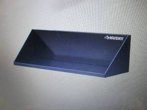 Husky Steel Garage Wall Shelf in Bl...