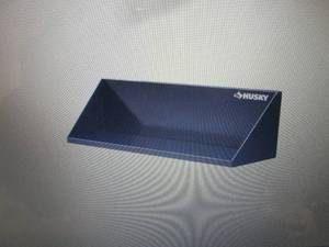 Husky Steel Garage Wall Shelf in Bl...