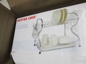 Better Chef 22 Dish Rack open box ...