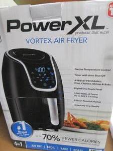 PowerXL Vortex Air Fryer 2-Qt. - Bl...