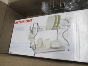 Better Chef 22 Dish Rack open box ...