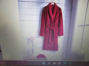 Geneva Home Fashion Textured Robe &...