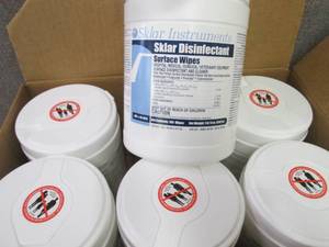 Case of 6- 100 ct Canisters Sklar D...
