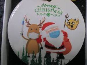 11 Covid Christmas Ornament...