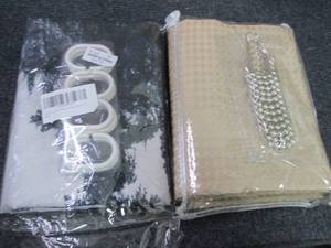 2 Shower Curtains with Rings...