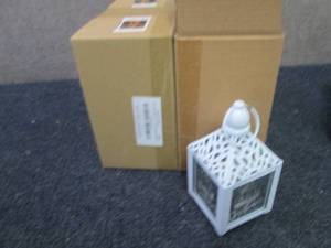 4 Metal Christmas Lanterns...