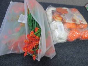 Artificial Flowers, Decorative Pump...
