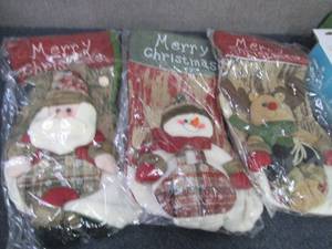 3 Christmas Stockings...