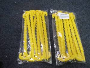 2 - 8pks Tent Stakes 10 inch...
