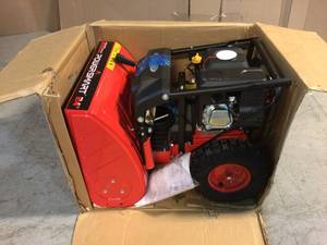 24 in. 2-Stage Electric Start Gas Snow Blower with LED Light by PowerSmart Customer Returns See Pictures
