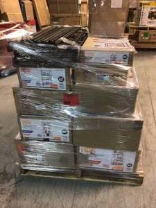 Lot of Assorted Utility Shelving Various Sizes and Conditions See Pictures