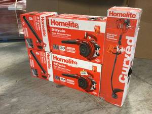 Lot of Assorted Homelite Leaf Blowers Customer Returns See Pictures