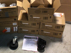 Lot of Assorted Cabinet Wheels Customer Returns See Pictures