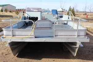 1989 Lowe Line Pontoon - NO TRAILER -