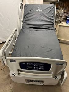 MSRP $18,000 STRYKER SLEEK GO-BED FL28EX MEDSURG HOSPITAL BED 500LB CAPACITY WZONE EXIT ALARM &amp DIGITAL SCALE ALSO INCLUDES FREE MATTRESS &amp PLUGS INTO REGULAR HOME LIGHT SOCKET - PLEASE SEE PDF