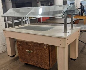 lot 51 image: Clear View Top Buffet -70 x 35 x 30
